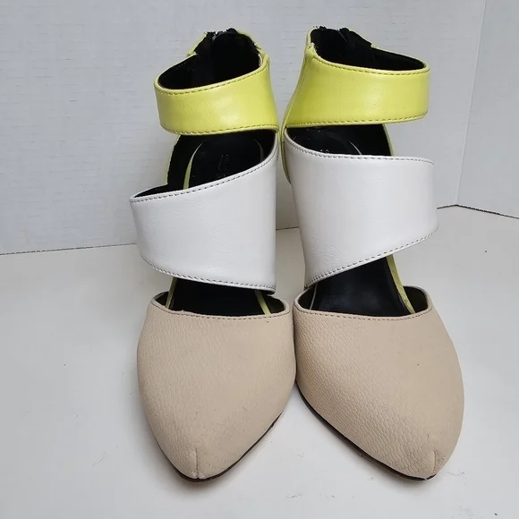 Call It Spring Yellow Strap Heels - Picture 4 of 14